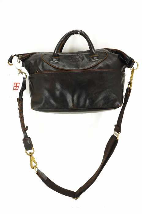 Jas M.B. (ジャスエムビー) 2WAY ハンドバッグ ショルダーバッグ イングランド製 メンズ バッグ