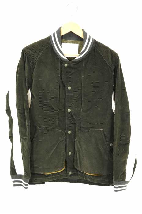 WHITE MOUNTAINEERING（ホワイトマウンテニアリング） PERTEX163T/N TAFFETA BATTING MILITARY BLOUSON コーデュロイ リブ ブルゾン メンズ アウター