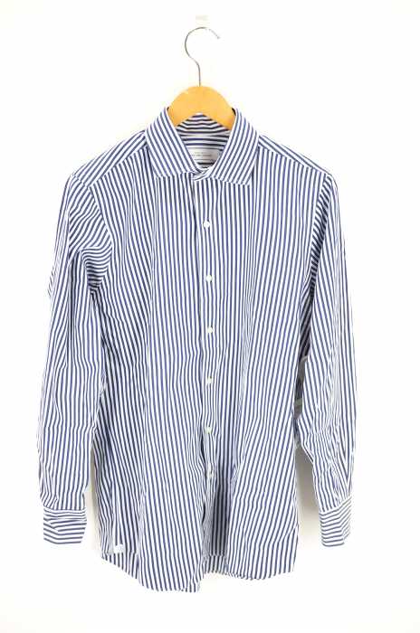 UNITED ARROWS green label relaxing （ユナイテッドアローズグリーンレーベルリラクシング） ストライプコットンシャツ メンズ トップス