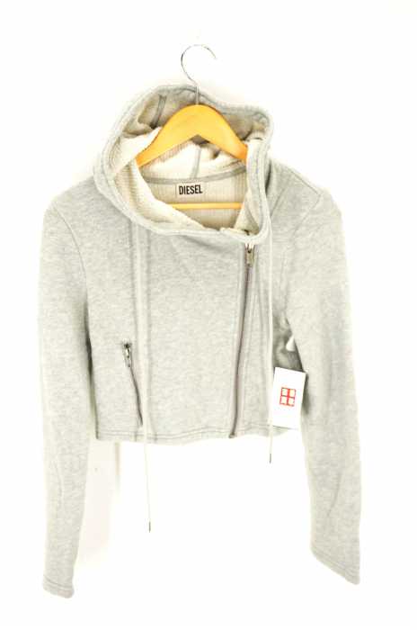 DIESEL （ディーゼル） 変形フルジップパーカー レディース トップス