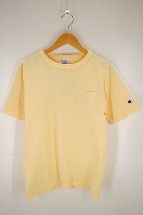 Champion （チャンピオン） 刺繍タグ復刻　USA製　ポケット半袖Tシャツ メンズ トップス