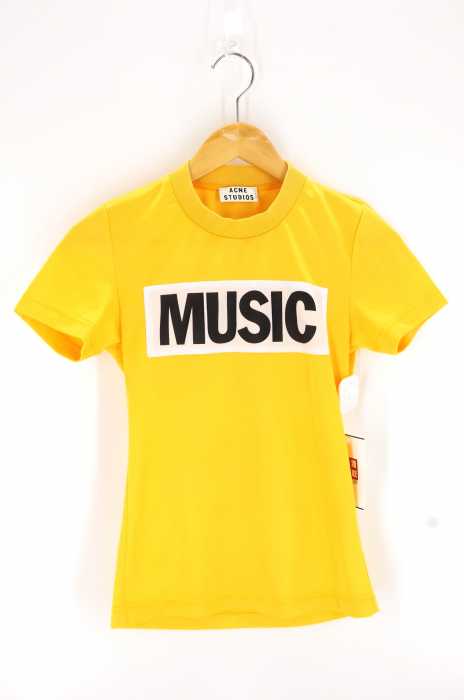 ACNE STUDIOS（アクネストゥディオズ） MUSIC プリントTシャツ レディース トップス