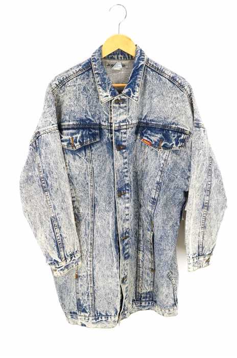 JORDACHE（ジョーダッシュ） ケミカルウォッシュビックデニムジャケット メンズ アウター