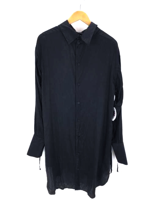 Ann DEMEULEMEESTER（アンドゥムルメステール） サイドストリングロングシャツ メンズ トップス