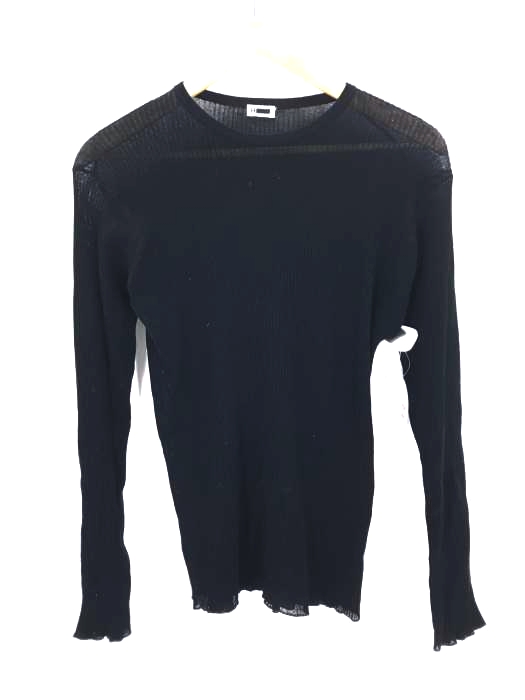H BEAUTY & YOUTH UNITED ARROWS(エイチビューティーアンドユースユナイテッドアローズ) SHEER RIB KNIT PULLOVER レディース トップス