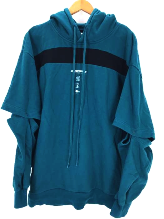 SHAREEF(シャリーフ) SWITCHING BIG HOODIE メンズ トップス