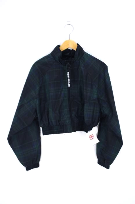 BERSHKA（ベルシュカ） チェックブルゾン レディース アウター