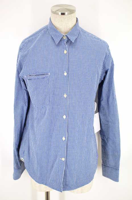 ANREALAGE （アンリアレイジ） 13AW リバーシブルギンガムチェックシャツ メンズ トップス