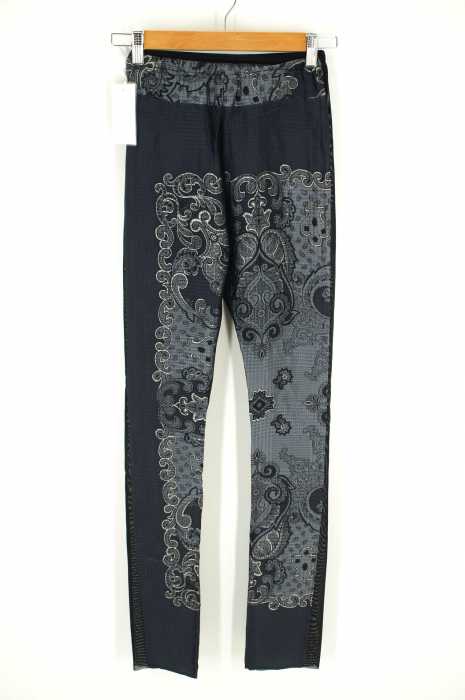 Sacai （サカイ） 2010 ペイズリー柄シースルー切替パンツ レディース 