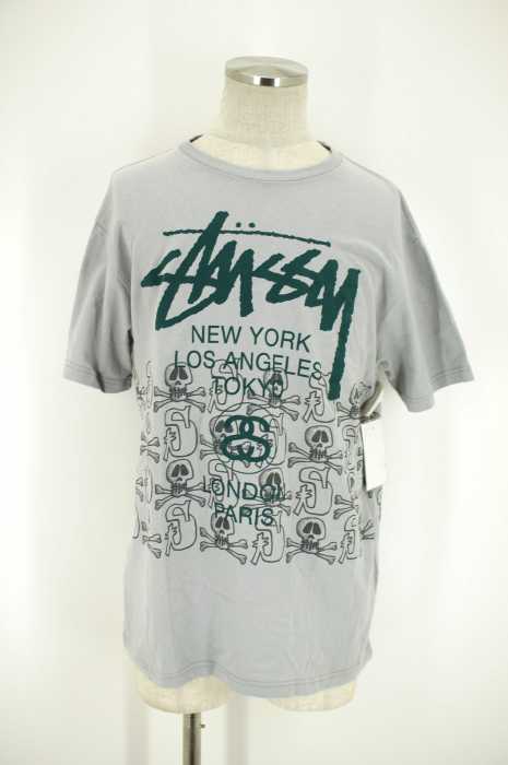 STUSSY （ステューシー） スカルプリントTシャツ メンズ トップス