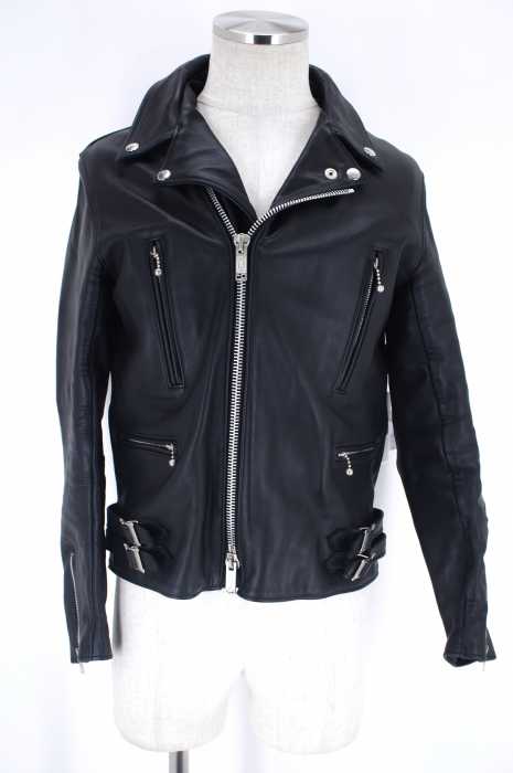 666 Leather Wear （トリプルシックスレザーウェア） ダブルレザーライダースジャケット メンズ アウター