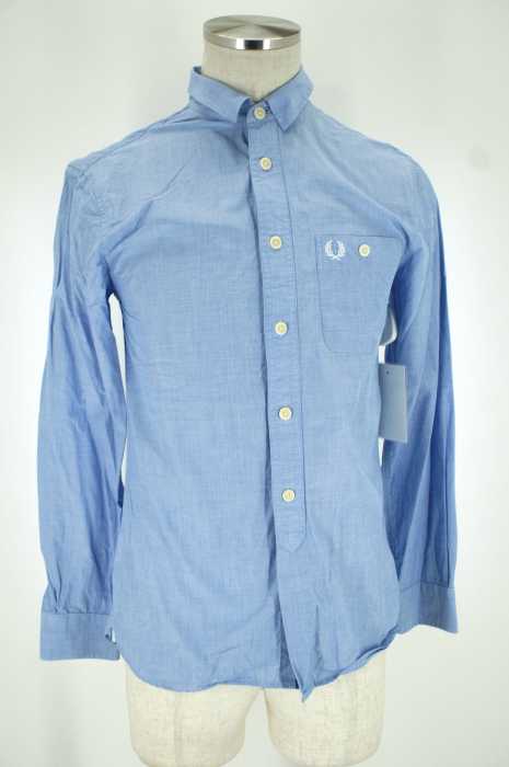FRED PERRY （フレッドペリー） Long Sleeve Tipped End On End Shirt シャツ メンズ トップス