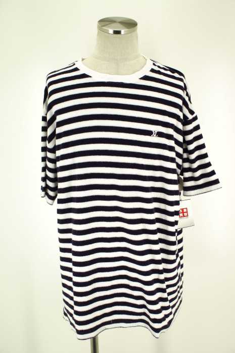 X-LARGE （エクストララージ） ボーダー柄パイル地Tシャツ メンズ トップス