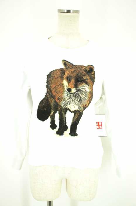 MAISON KITSUNE　メゾンキツネ （メゾンキツネ） 14AW WALKING FOX SWEATER レディース トップス