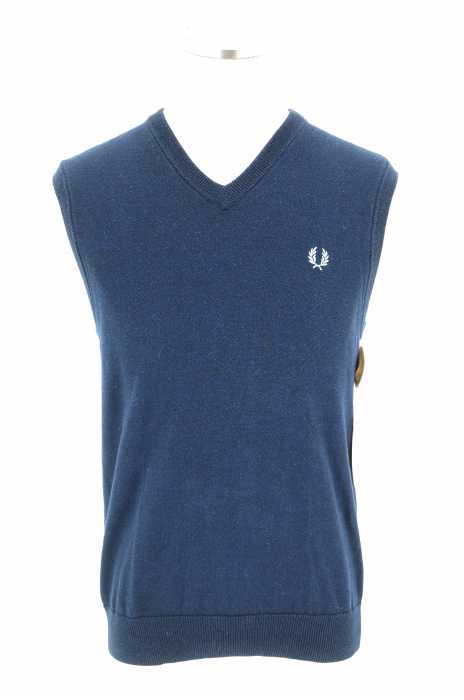 FRED PERRY （フレッドペリー） コットンウール ニットベスト メンズ トップス