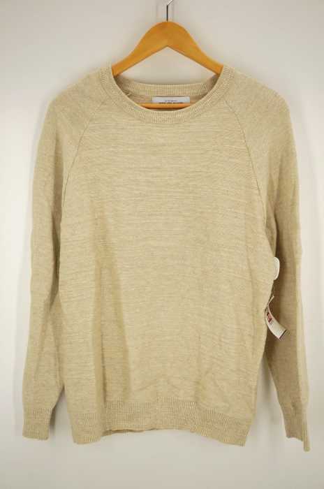 UNITED ARROWS green label relaxing (ユナイテッドアローズグリーンレーベルリラクシング) スラブCO ラグラン クルーネック ニット メンズ トップス