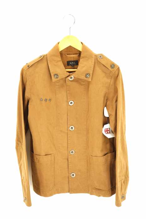 A.P.C. (アーペーセー) コットンミリタリージャケット メンズ アウター