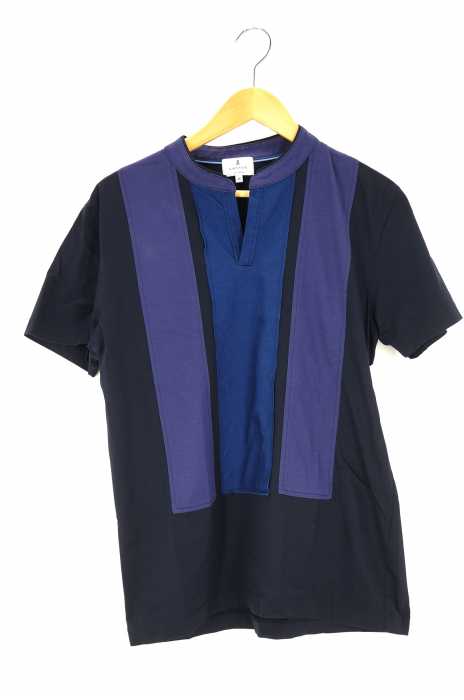 LANVIN en Bleu （ランバンオンブルー） フロント切替しTシャツ メンズ トップス