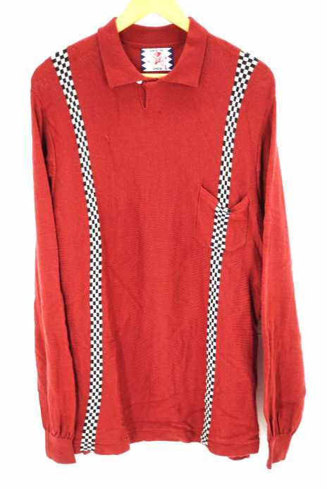 SON OF THE CHEESE (サノバチーズ) 18AW RUDY shirt ニットポロシャツ メンズ トップス