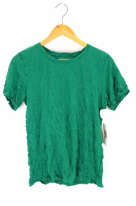 me ISSEY MIYAKE（ミー イッセイミヤケ） 加工クルーネックTシャツ レディース トップス