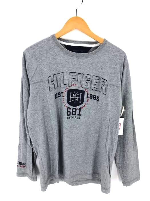 TOMMY HILFIGER(トミーヒルフィガー) フロントプリント長袖カットソー メンズ トップス