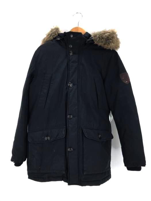 TOMMY HILFIGER（トミーヒルフィガー） ファー付ダウンジャケット メンズ アウター