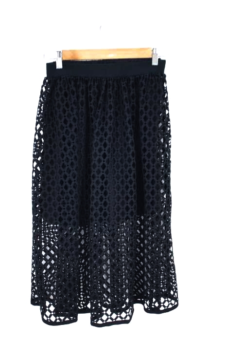 AULA AILA（アウラアイラ） SQUARE CHEMICAL LACE スカート レディース スカート