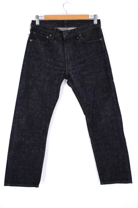 Levis（リーバイス） 505 ボタン裏J38 ブラックデニムパンツ