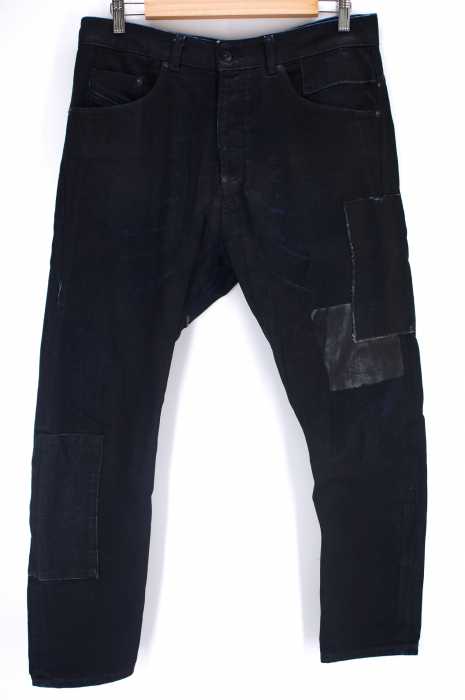 DIESEL BLACK GOLD(ディーゼルブラックゴールド) コーティング加工デニムパンツ メンズ パンツ