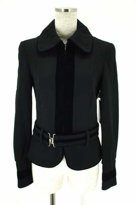 ZARA BASIC （ザラベーシック） ベルト付きジャケット レディース アウター