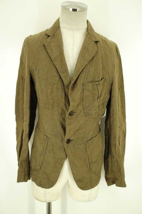 JUNYA WATANABE COMME des GARCONS MAN（ジュンヤワタナベコムデギャルソンマン） AD2007 リネン2Bテーラードジャケット メンズ アウター