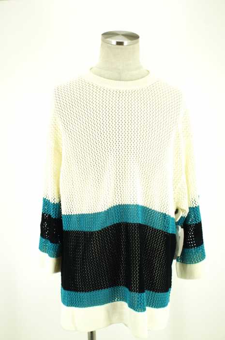 KIDILL （） ラインメッシュホッケーセーター メンズ トップス