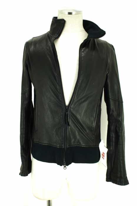 shama×STUDIOUS （） STUDIOUS 別注 トラックジャケット LEATHER メンズ アウター