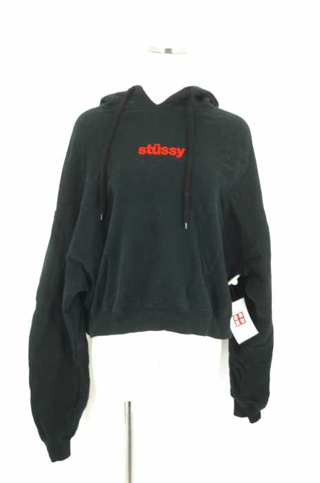 STUSSY (ステューシー) ショート丈 プルオーバー パーカー STUSSY (ステューシー) ショート丈 プルオーバー パーカー
