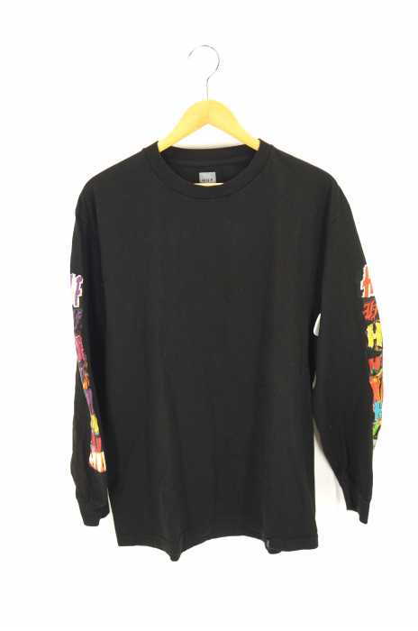 HUF （ハフ） 袖プリントロングT メンズ トップス
