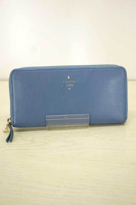 LANVIN en Bleu （ランバンオンブルー） ラウンドファスナーウォレット レディース 財布・ケース