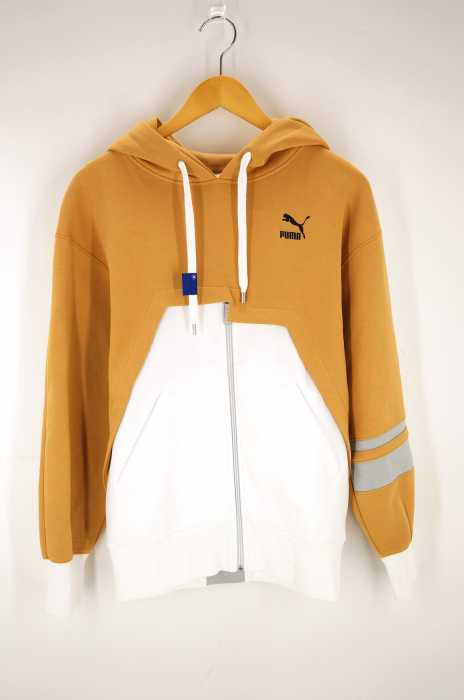 PUMA × ADERERROR（プーマ アーダーエラー） ドッキングデザインプルオーバーパーカー メンズ トップス