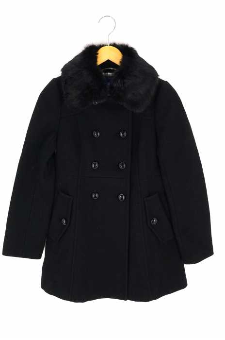 BURBERRY LONDON BLUE LABEL(バーバリーロンドンブルーレーベル) ラビットファー Pコート レディース アウター