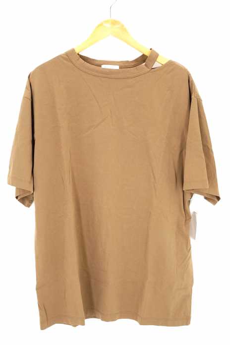 BEAUTY & YOUTH UNITED ARROWS  （ビューティーアンドユースユナイテッドアローズ） BY コットンスリットネックビッグTシャツ レディース トップス