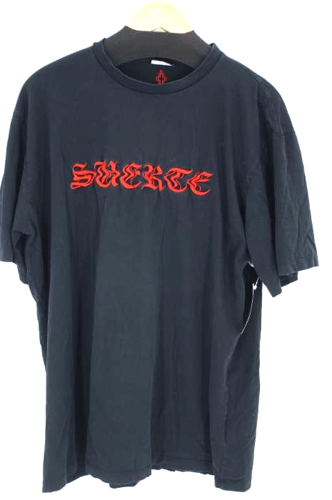 MARCELO BURLON（マルセロバーロン） 刺繍デザインロゴTシャツ メンズ トップス