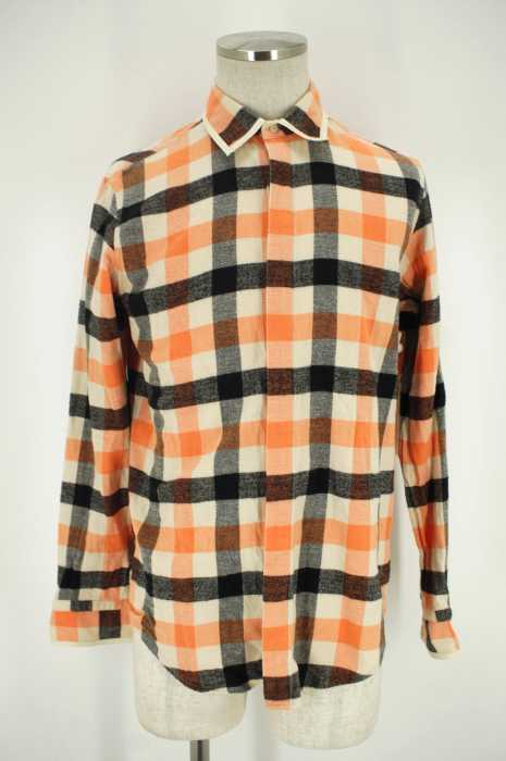 N.HOOLYWOOD （エヌハリウッド） 09-10AW ブロックチェック比翼シャツ メンズ トップス