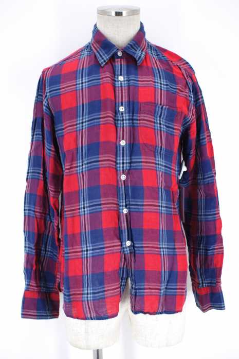 UNITED ARROWS （ユナイテッドアローズ） チェックボタンシャツ メンズ トップス