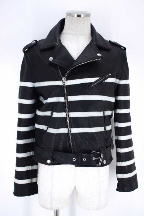 0EACH×OTHER(イーチアザー) 14AW レザーライダースジャケット メンズ アウター