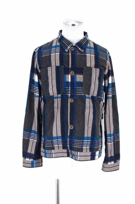 WHITE MOUNTAINEERING（ホワイトマウンテニアリング） Cotton Twill Weave Flannel Check  シャツ メンズ トップス