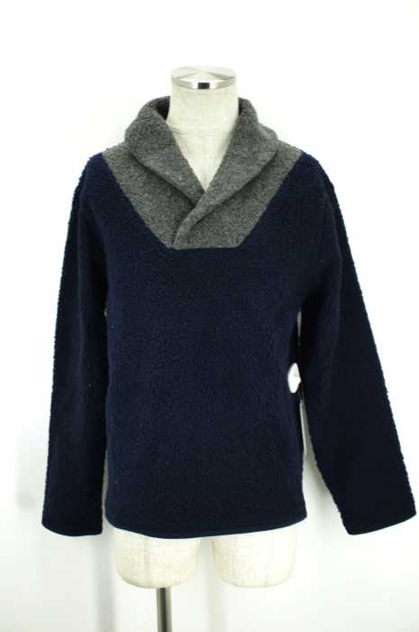 Palme d'Or (パルムドール) 15AW ショールカラーボアプルオーバー メンズ トップス
