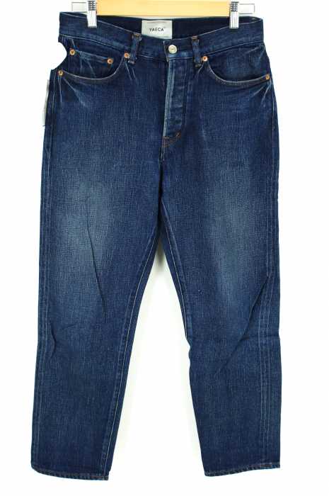 YAECA （ヤエカ） 12.5oz ワイドテーパードデニムパンツ メンズ パンツ