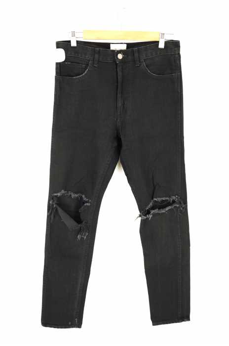 The Letters （ザ レターズ） 5 Pocket Western Tapered Crash Denim Pants テーパードクラッシュデニムパンツ メンズ パンツ