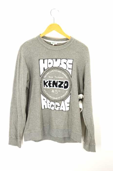 KENZO（ケンゾー） HOUSE REGGAE 刺繍スウェット メンズ トップス