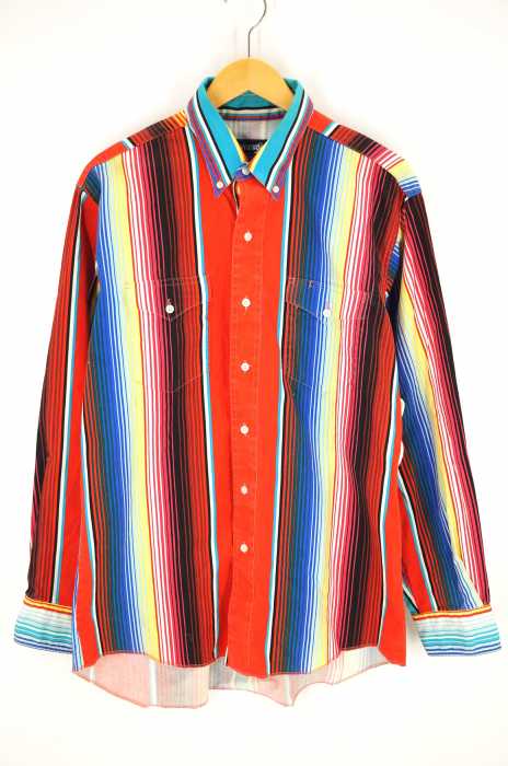 Wrangler （ラングラー） マルチストライプ SINGLE NEEDLE TAILORING VINTAGE メンズ トップス