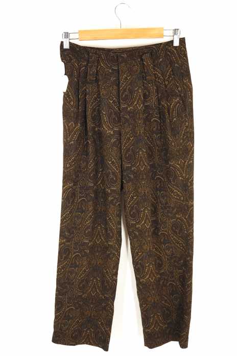 CLANE HOMME(クラネオム) PAISLEY BELTED PANTS メンズ パンツ